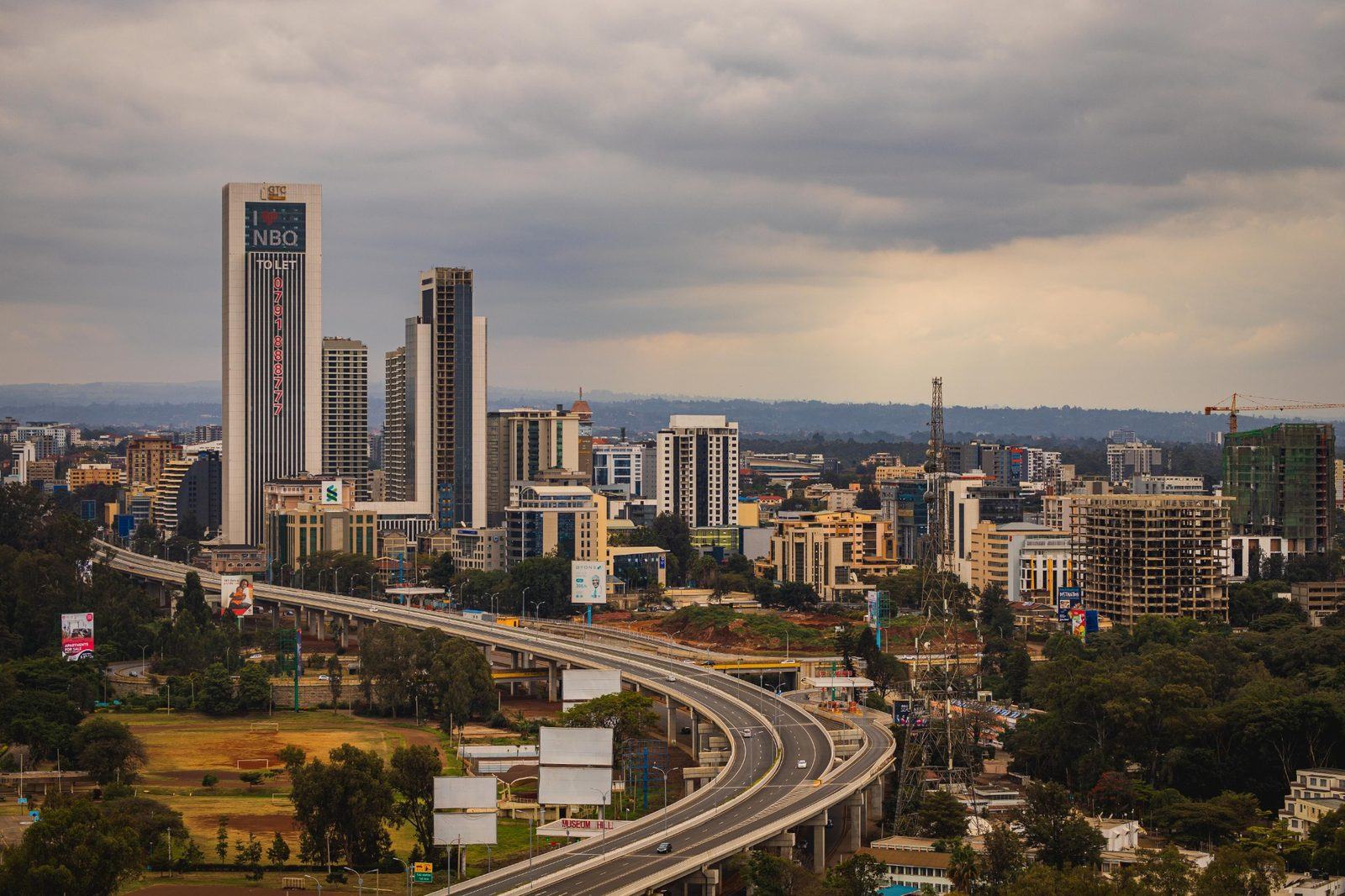 Nairobi skyline