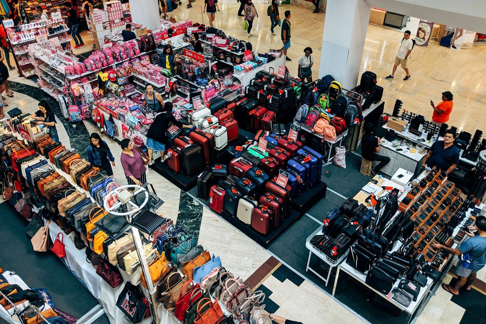 Kenyan retail shop with business products